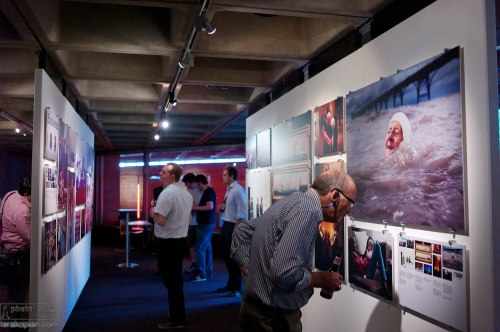 Press Photographers' Year (PPY) exhibition private view and award ceremony, National Theatre, South Bank, London.  July 15, 2013. Photo: ©Edmond Terakopian / 2013