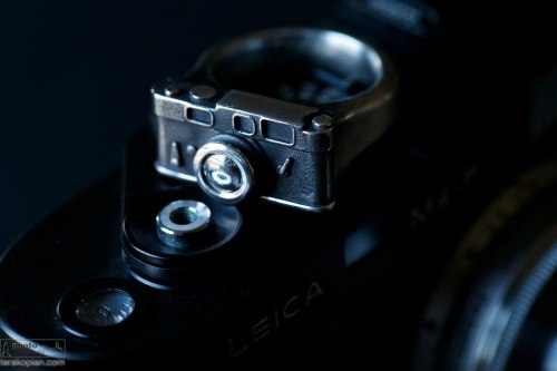 The Leica Shot ring by Florian Huhoff. October 22, 2013. Photo: ©Edmond Terakopian