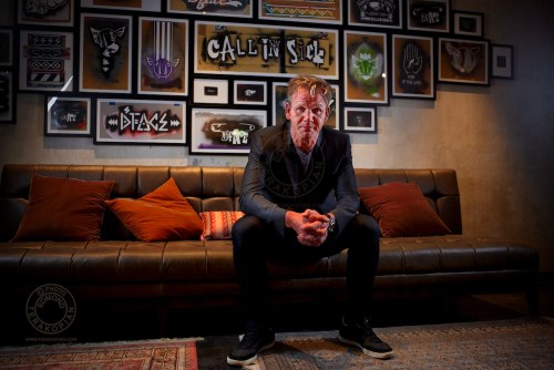 Gordon Ramsay's Union Street Cafe, 47-51 Great Suffolk Street, Southwark, London SE1.  Gordon Ramsay at the Union Street Bar.  August 30, 2013. Photo: ©Edmond Terakopian