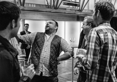 The opening and private view of 