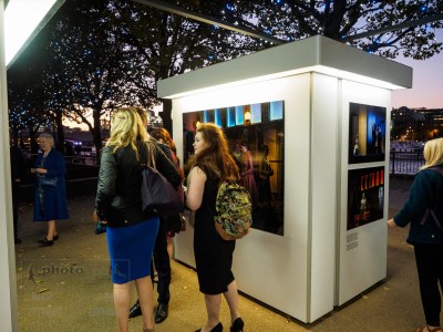 The opening and private view of 